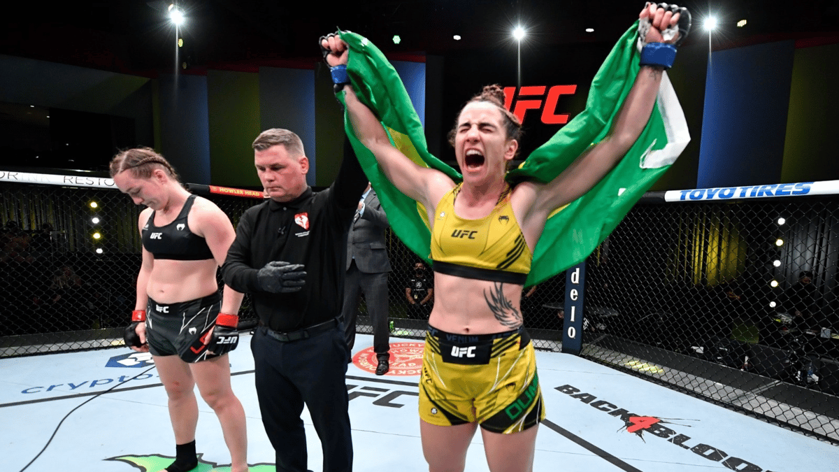 Brazilian MMA artist and UFC athlete, Norma Dumont on training hard and her strict no-nos