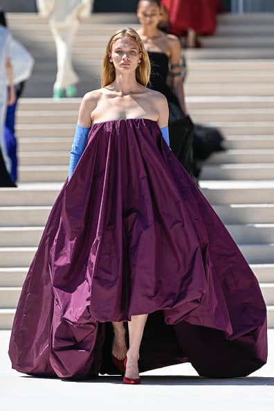 gigi hadid purple dress Gigi Hadid Purple Dress