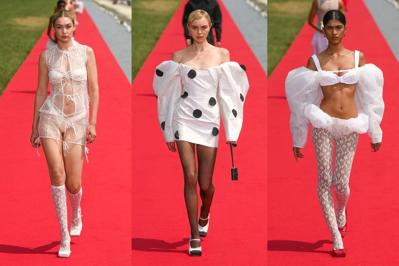 Jacquemus' Fall/Winter 2023-2024 collection at Versailles - The