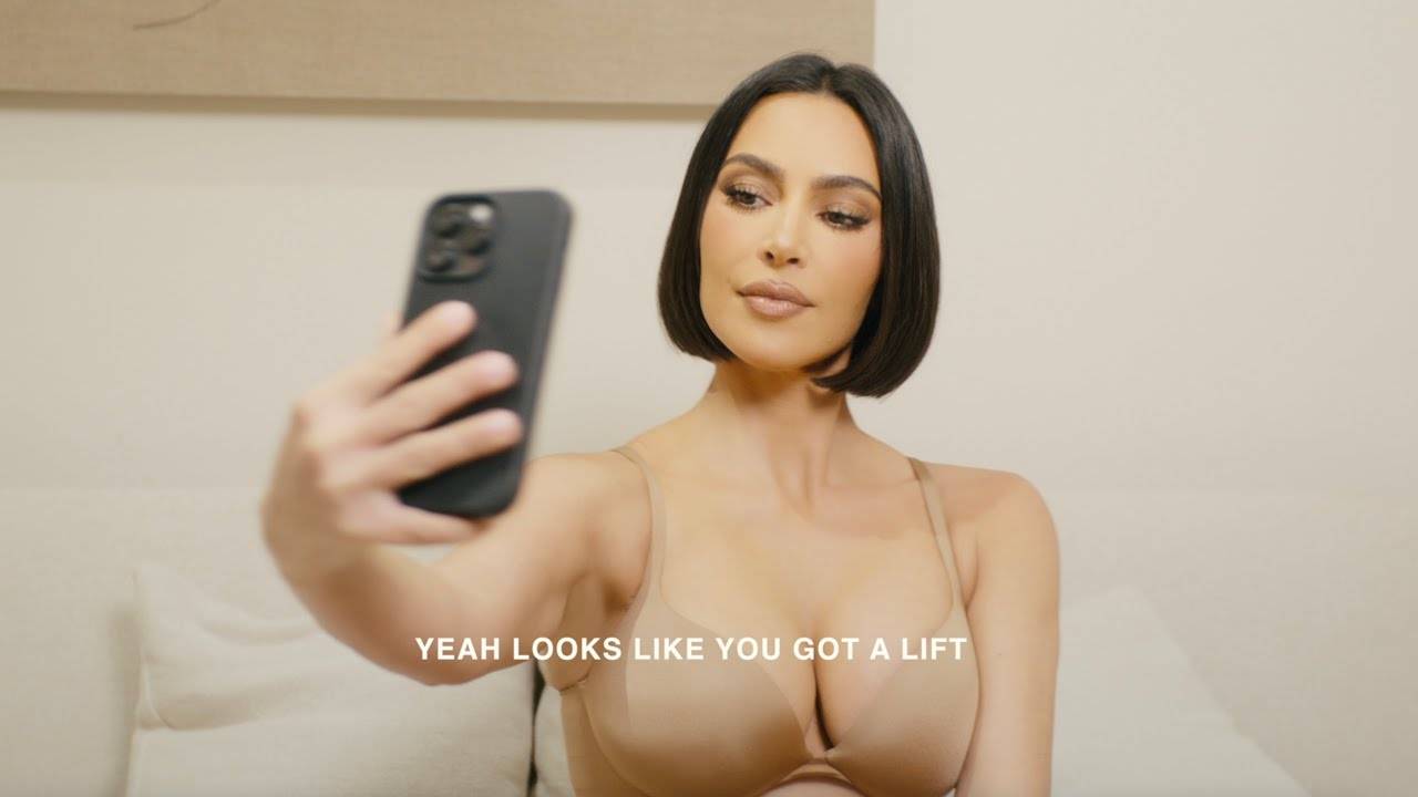 SKIMS introduces No Boob Job Bra curated by Kim Kardashian