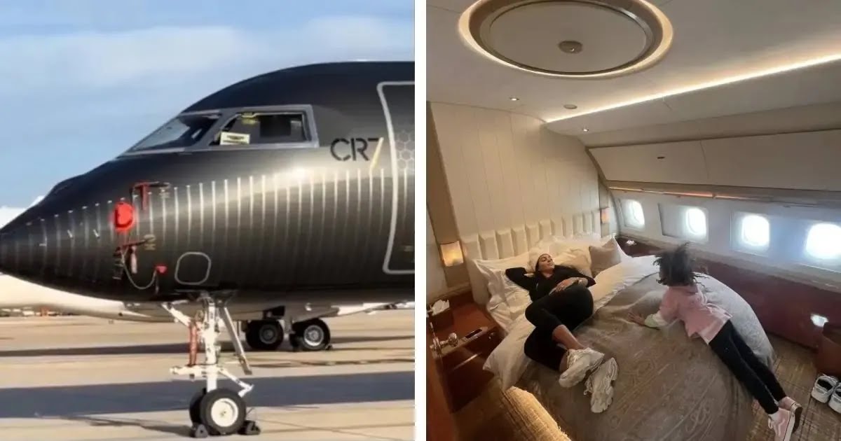 Cristiano Ronaldo's new luxurious and customised private jet makes us go  wow | t2ONLINE
