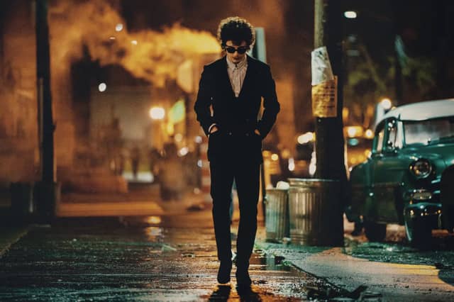 Timothee Chalamet nails it as Bob Dylan in the first trailer of A Complete Unknown