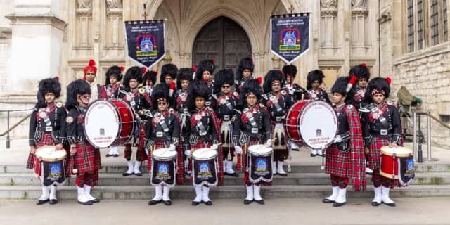 Meet the Shree Muktajeevan Swamibapa Pipe Band, the desi bagpipers who played Dhoom Machale for King Charles III
