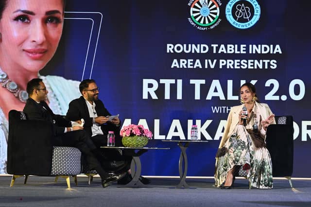 Glamour and grit blended harmoniously in RTI Talk 2.0 with Malaika Arora, with t2