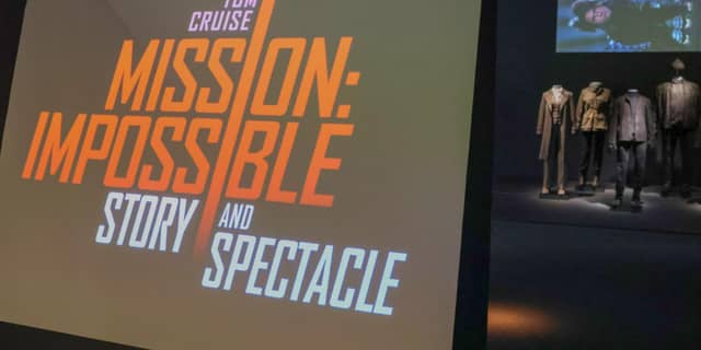 Here's a peek into the Mission Impossible exhibit at New York's Museum of the Moving Image