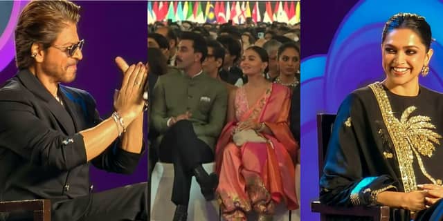 Shah Rukh Khan to Rajinikanth, it was celebrity spotting at the opening of  WAVES 2025 in Mumbai