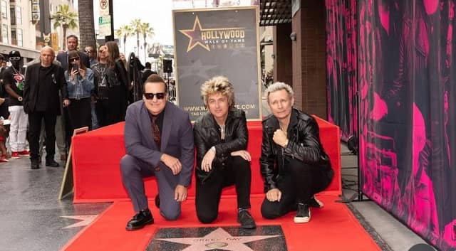 Green Day receives the long awaited Hollywood Walk of Fame Star