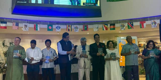 Glimpses from the launch of Rajah Banerjee's memoir, Chai Time, at IIHM Salt Lake