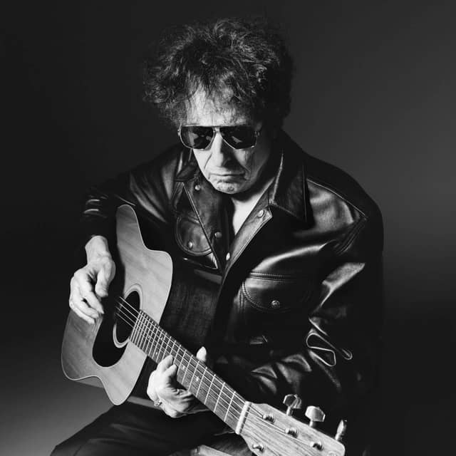 Bob Dylan goes all leather (and guitar) in a fashion ad campaign