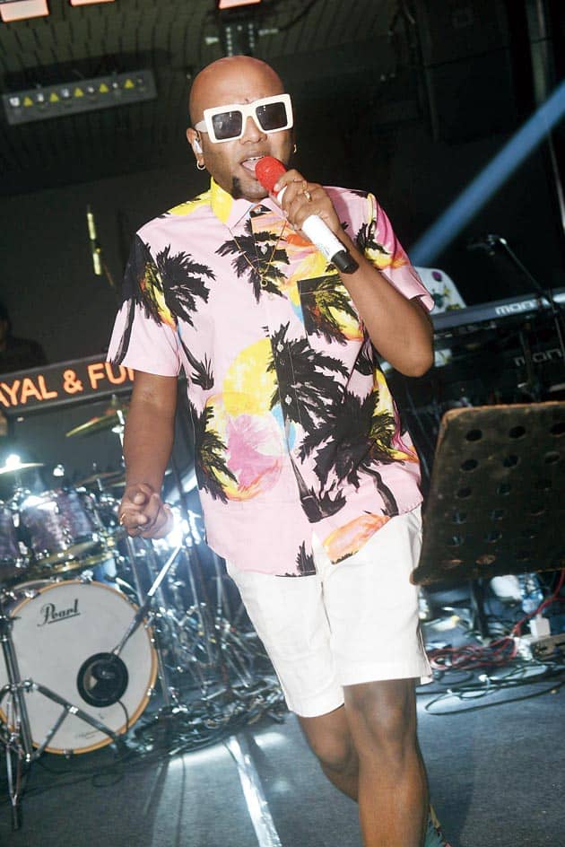 Benny Dayal’s music and moves made Unplugged with t2, a lit night
