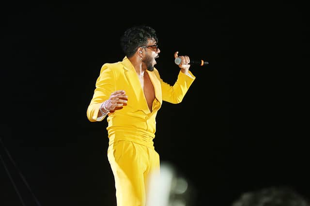 KING of the arena and KING of hearts: The rapper dialled up the energy during his New Life tour. Snapshots
